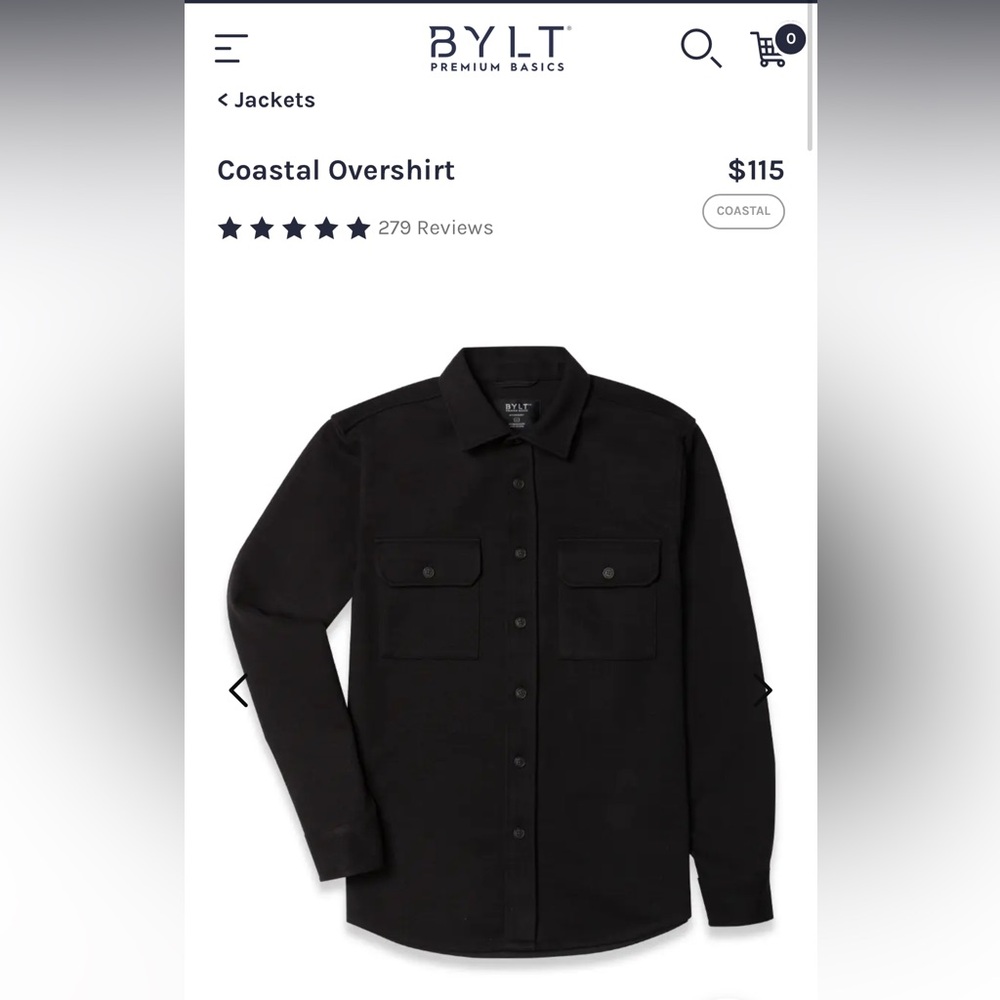 BYLT Coastal Overshirt